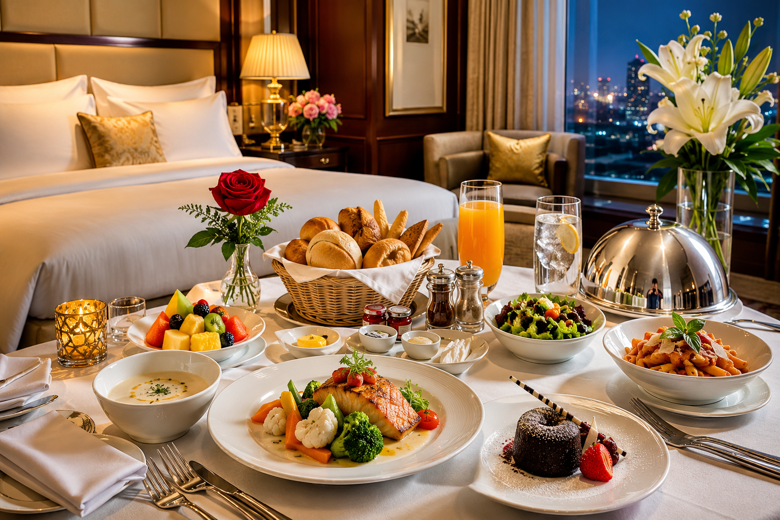 In-room dining